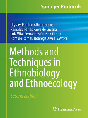 cover image of Methods and Techniques in Ethnobiology and Ethnoecology